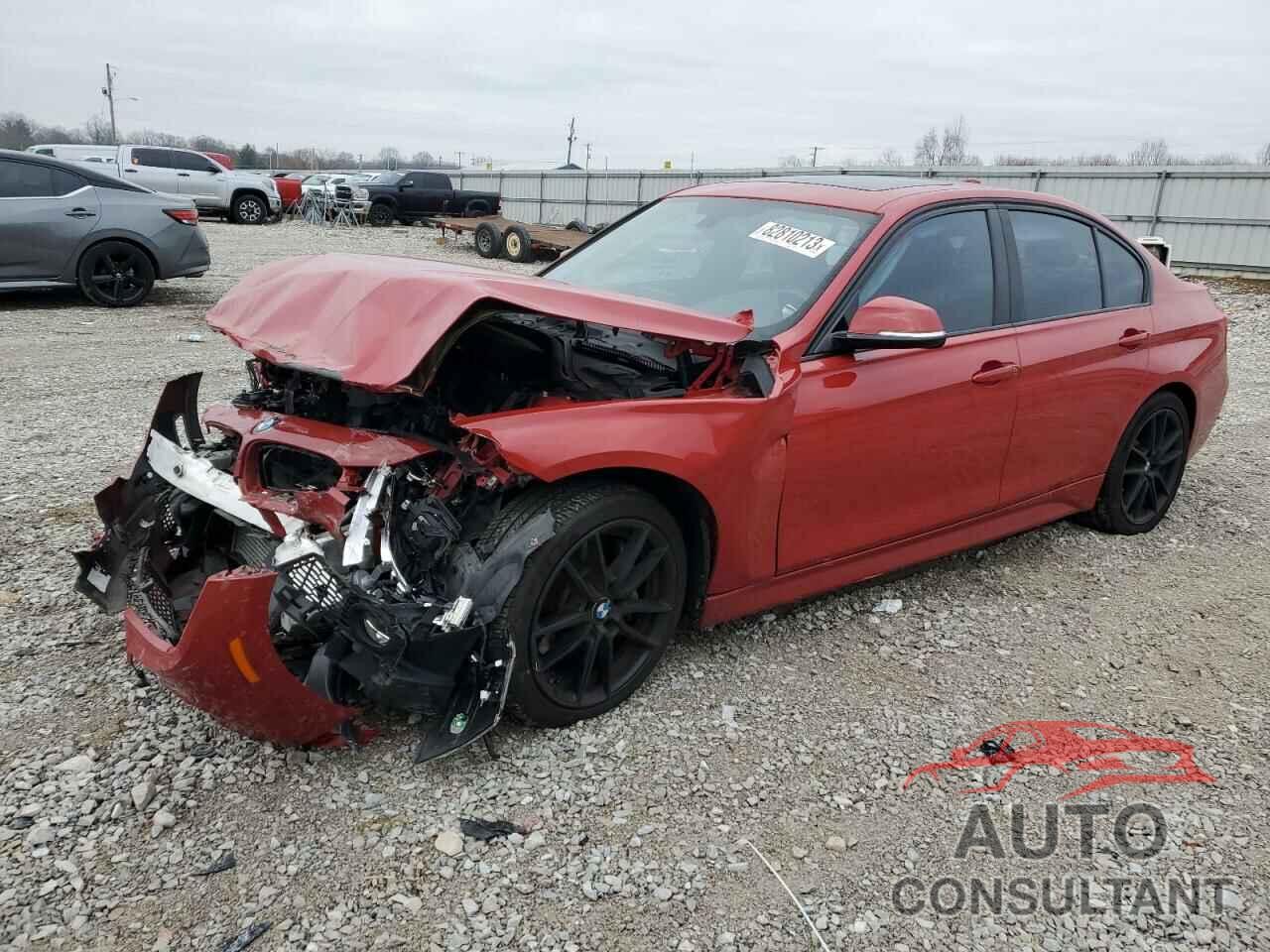 BMW 3 SERIES 2016 - WBA8E9G54GNU30084