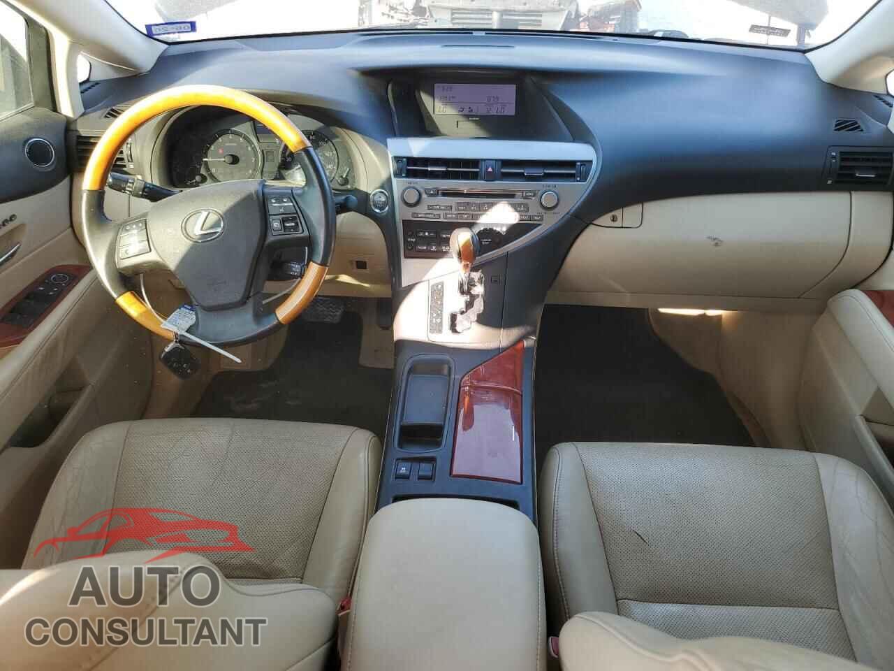 LEXUS RX350 2012 - 2T2ZK1BA7CC081632