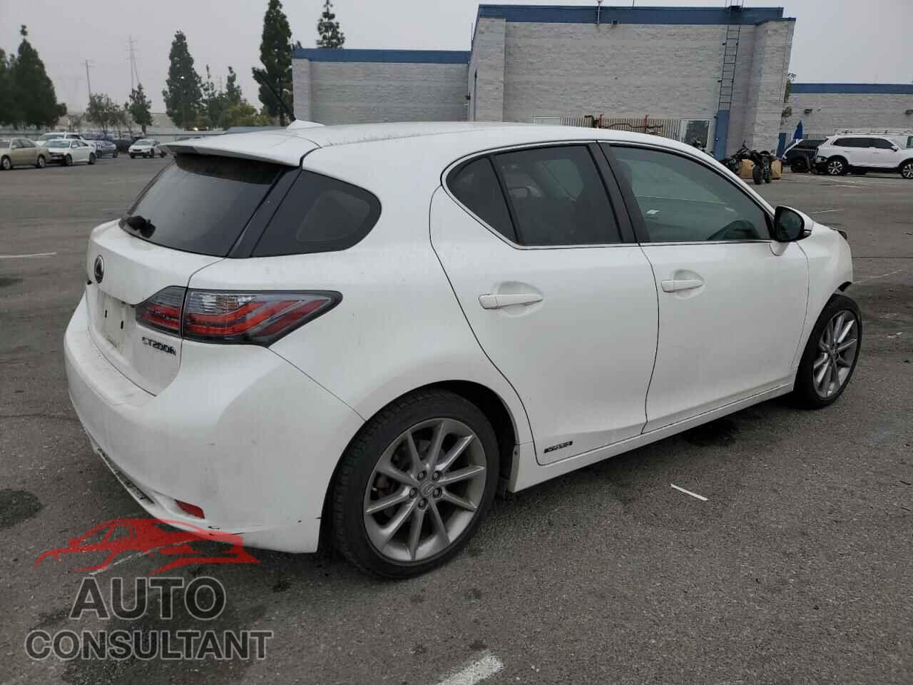 LEXUS CT 200 2012 - JTHKD5BH3C2112165