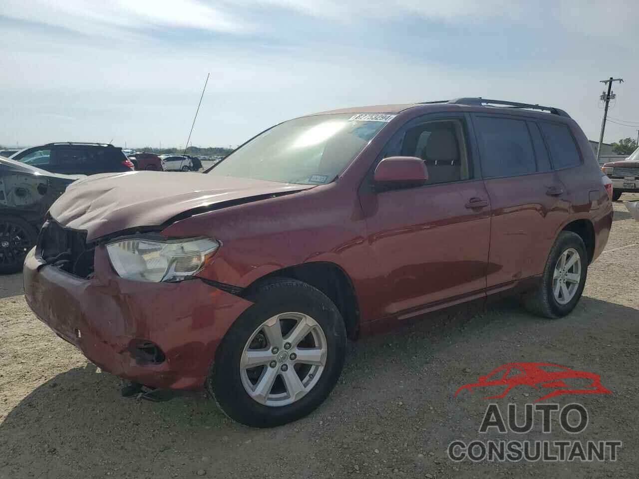 TOYOTA HIGHLANDER 2010 - 5TDBK3EH3AS030496