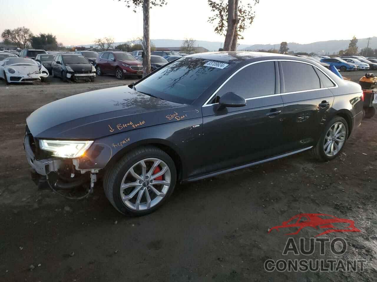 AUDI A4 2019 - WAUENAF42KA020607