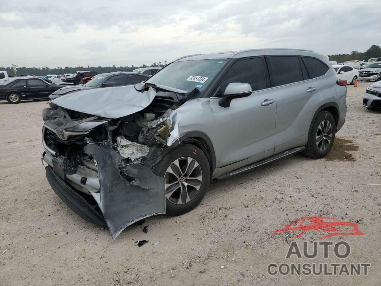 TOYOTA HIGHLANDER 2021 - 5TDGZRAH8MS519751