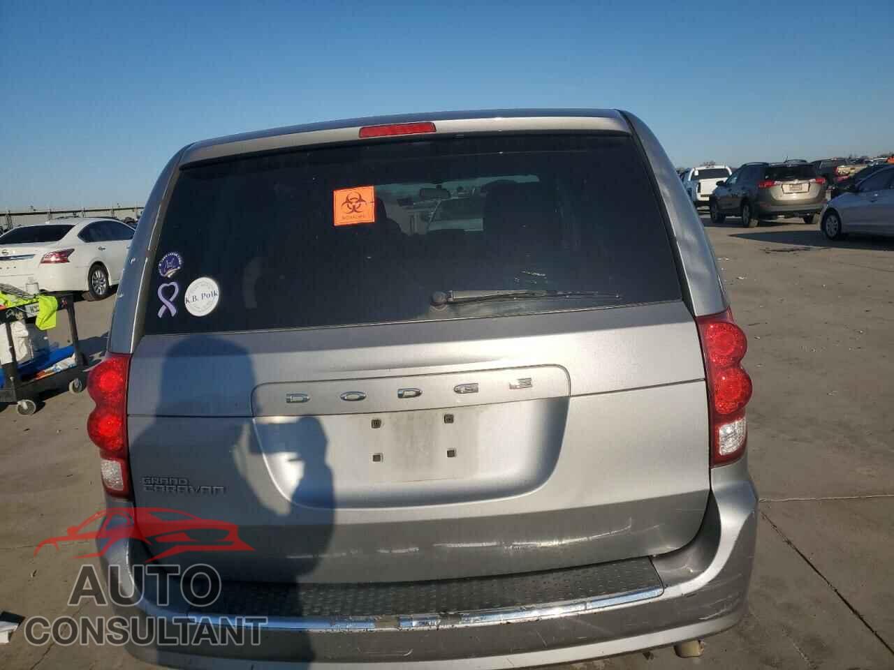 DODGE CARAVAN 2013 - 2C4RDGBG6DR597777
