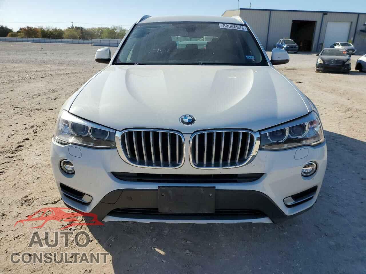 BMW X3 2017 - 5UXWZ7C39H0V92233