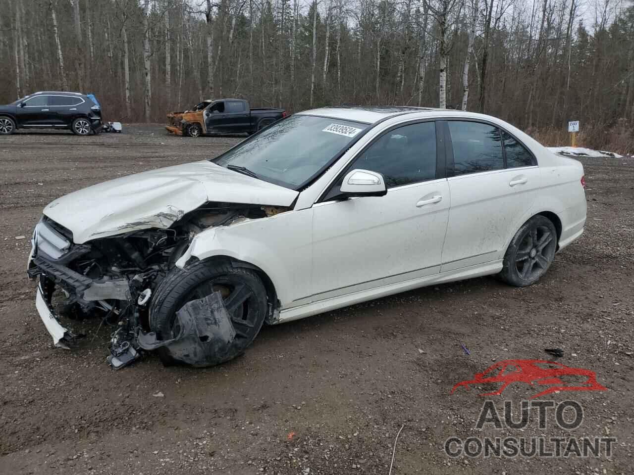 MERCEDES-BENZ C-CLASS 2009 - WDDGF81XX9F268657