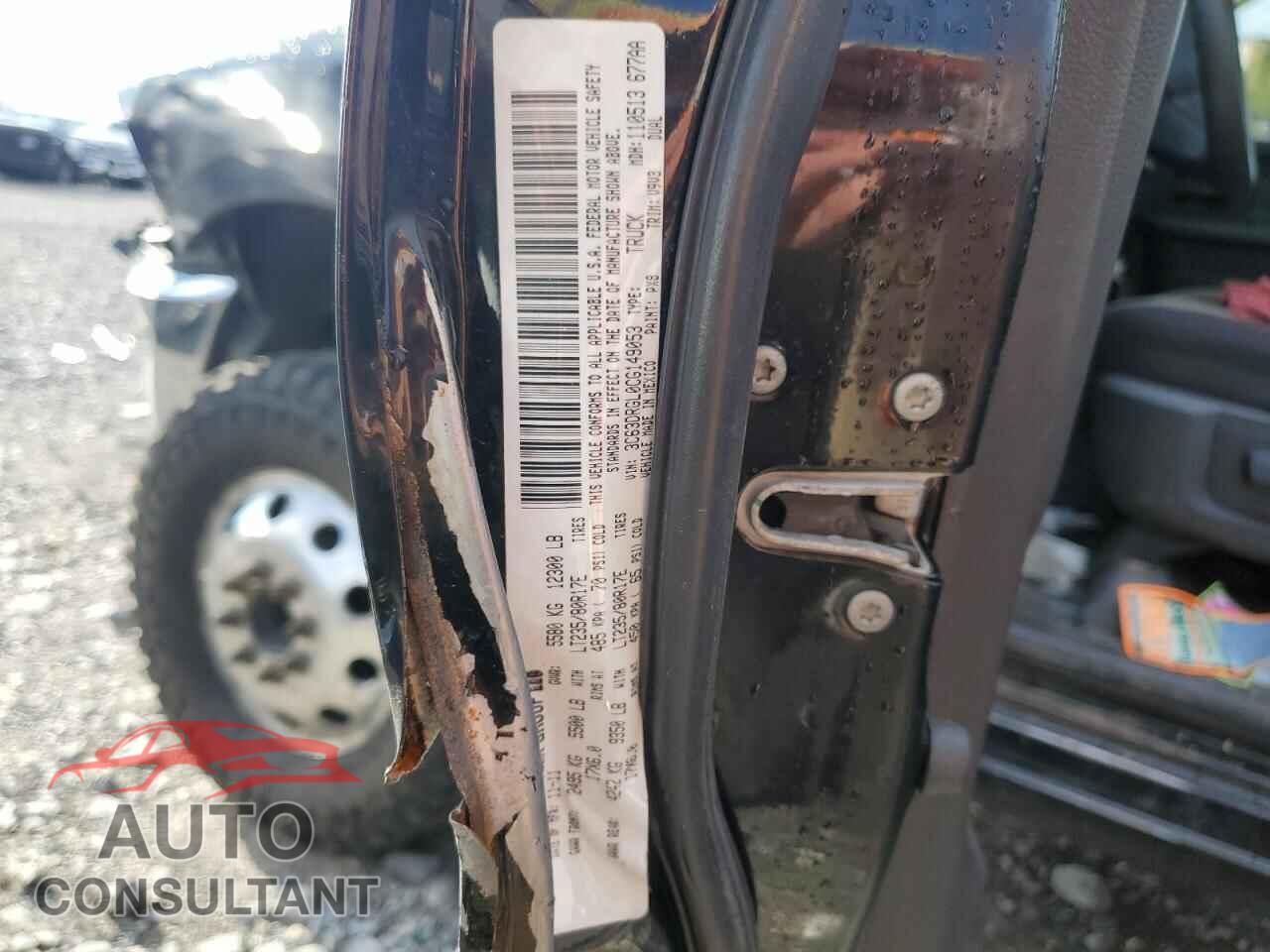 DODGE RAM 3500 2012 - 3C63DRGL0CG149053