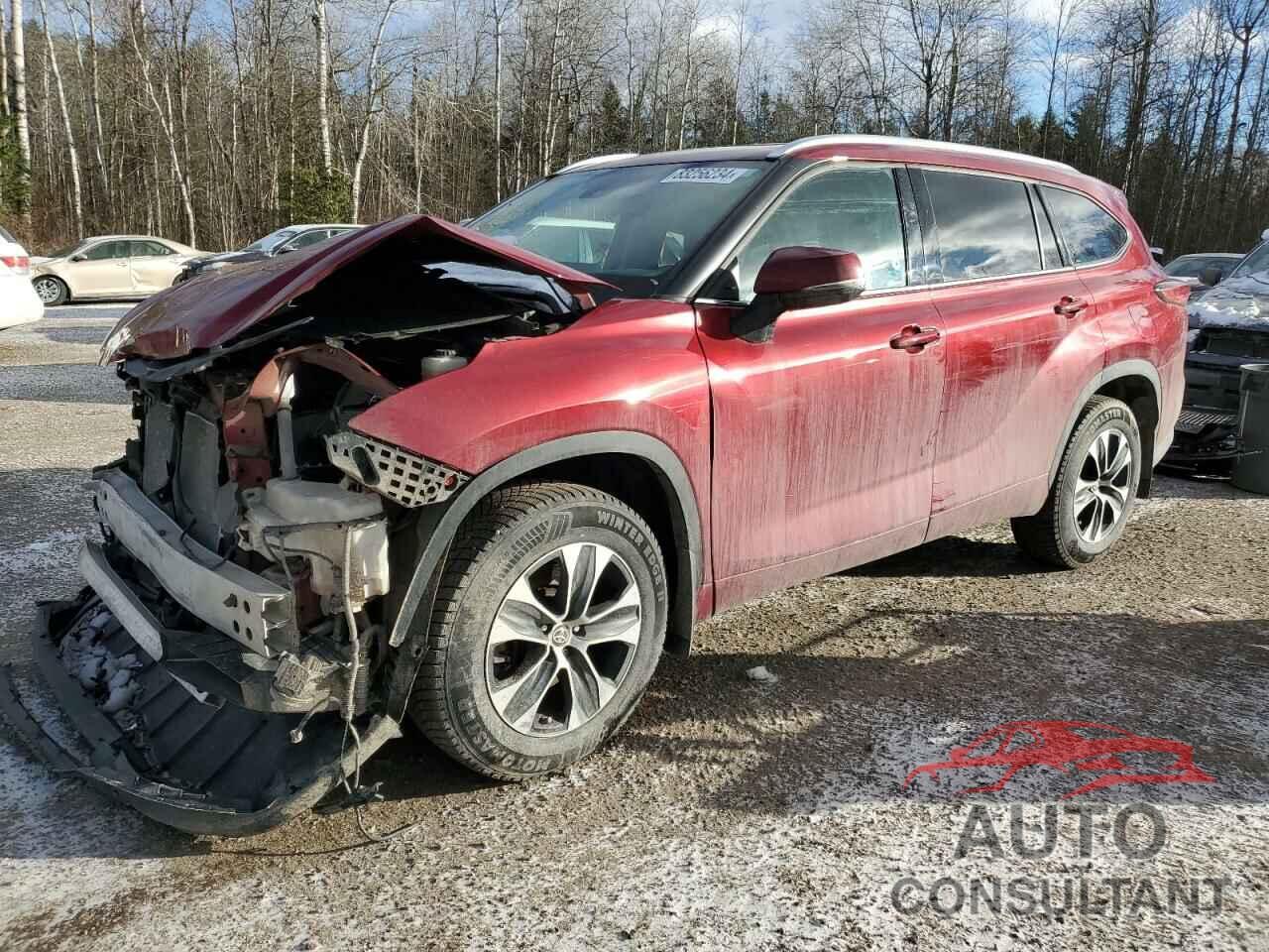 TOYOTA HIGHLANDER 2021 - 5TDGZRBHXMS550028