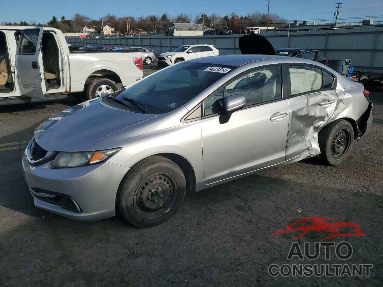HONDA CIVIC 2014 - 19XFB2F53EE235395