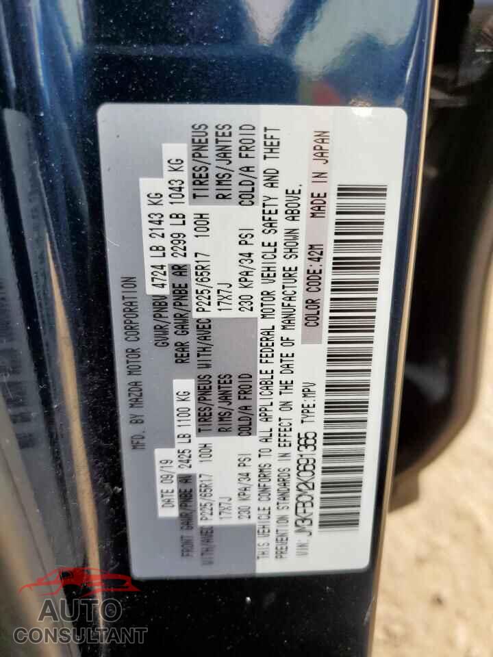 MAZDA CX-5 2019 - JM3KFBCM2K0691365
