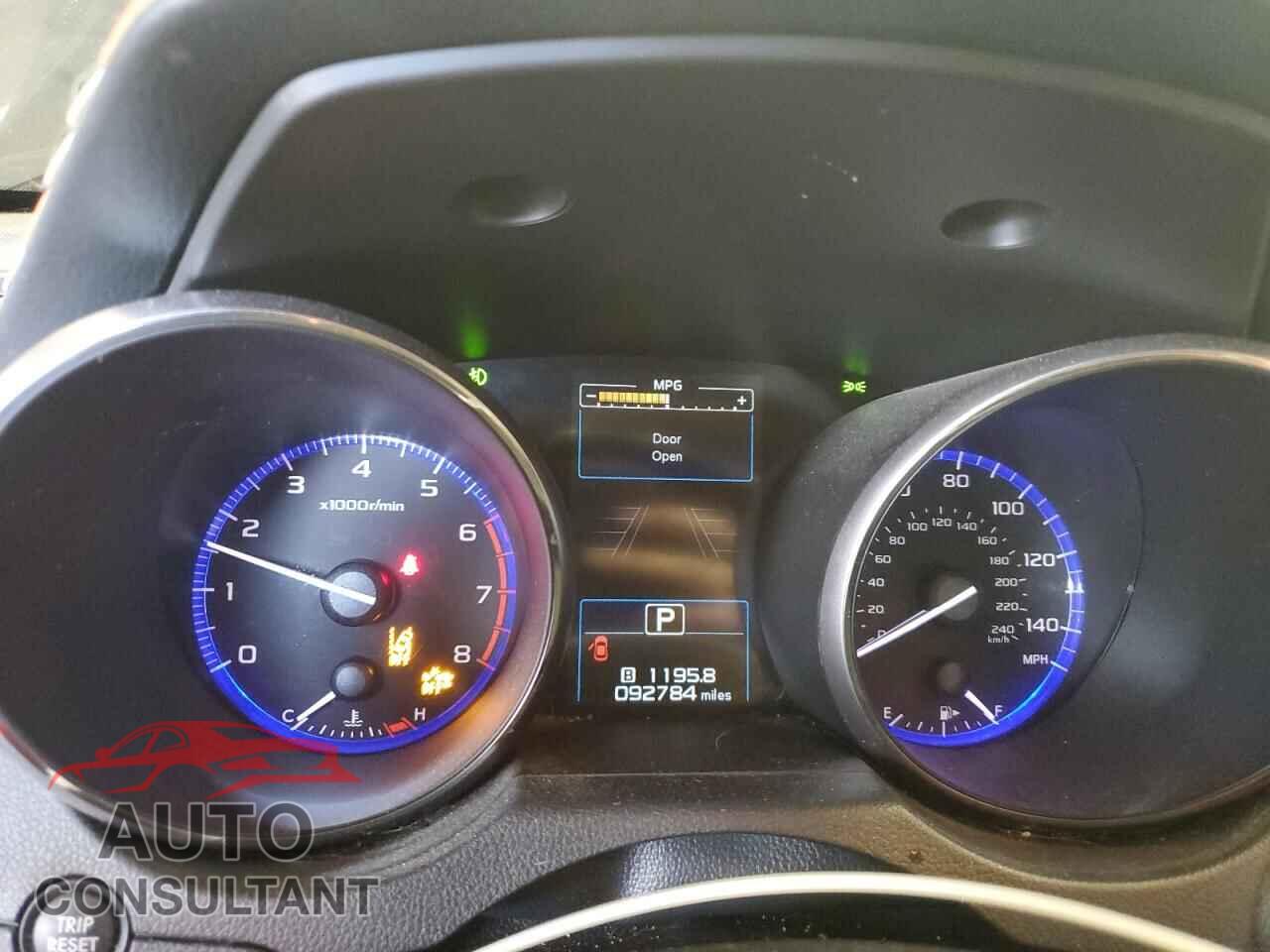 SUBARU OUTBACK 2016 - 4S4BSBNC2G3304324