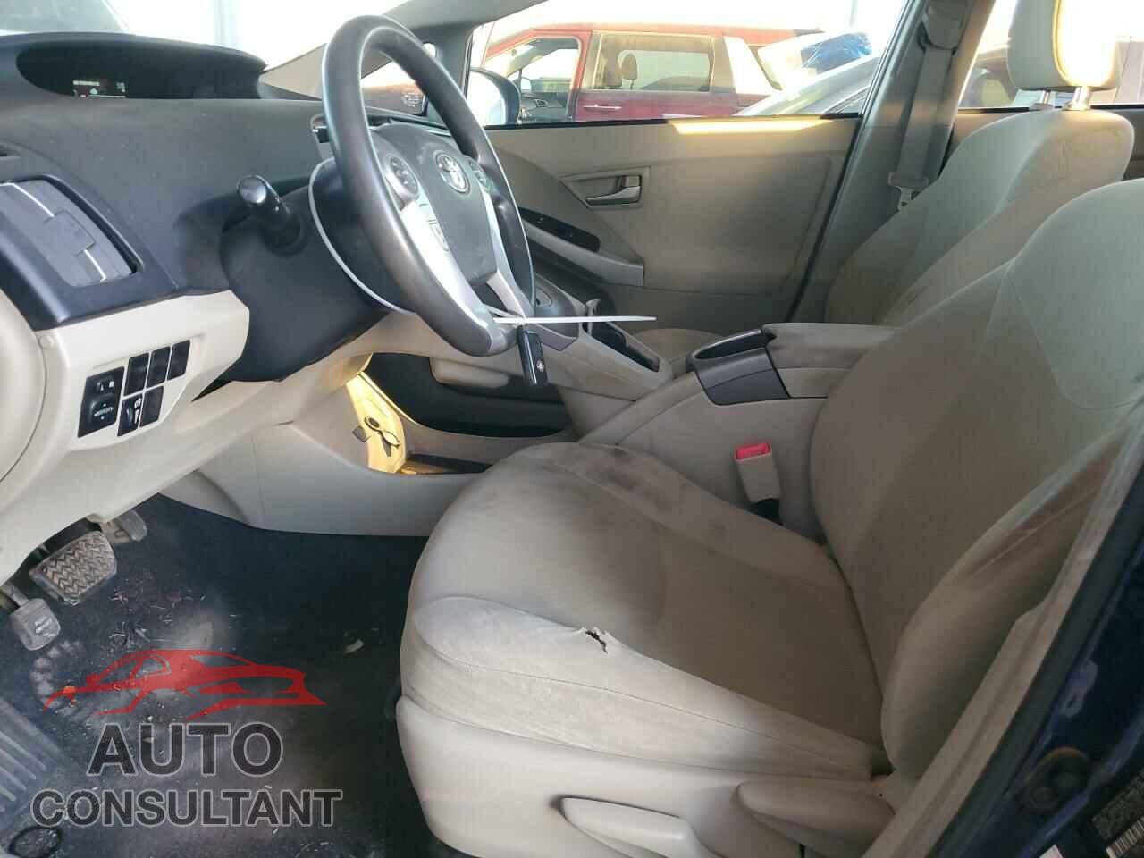 TOYOTA PRIUS 2012 - JTDKN3DU2C0335435