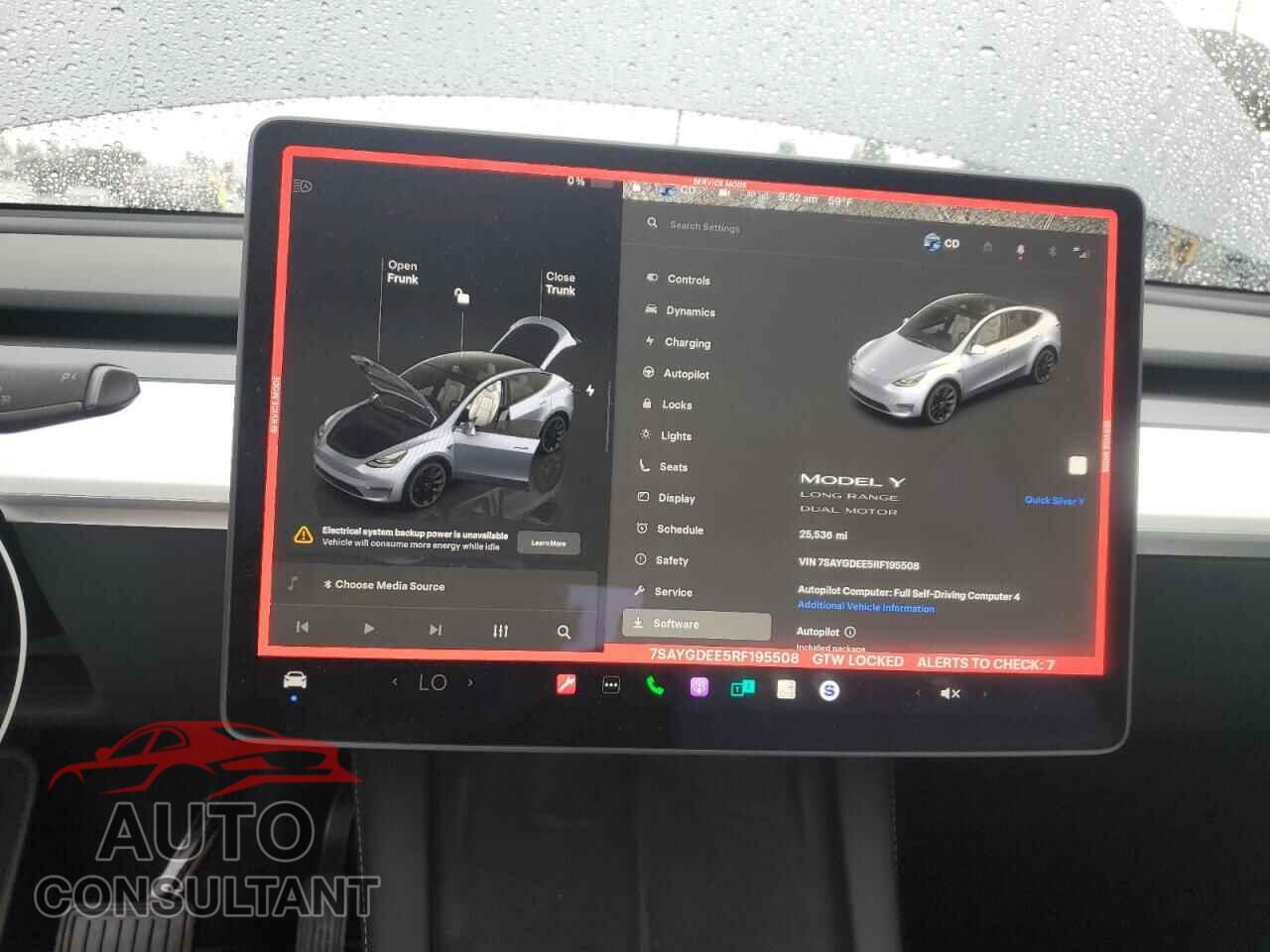 TESLA MODEL Y 2024 - 7SAYGDEE5RF195508