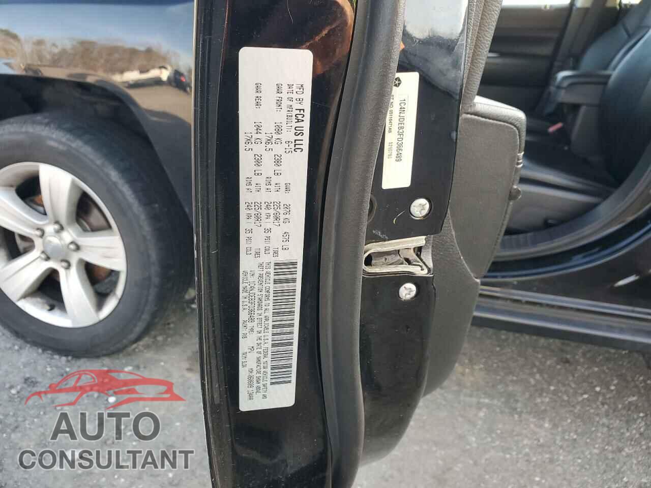 JEEP COMPASS 2015 - 1C4NJDEB3FD366489