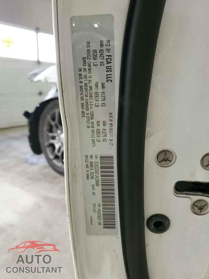 DODGE CHALLENGER 2018 - 2C3CDZGG7JH120680