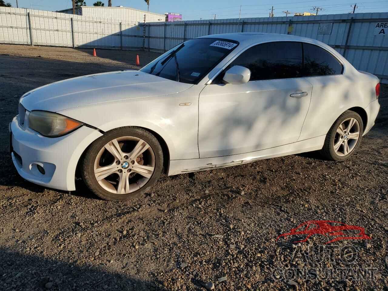 BMW 1 SERIES 2013 - WBAUP7C58DVP25073