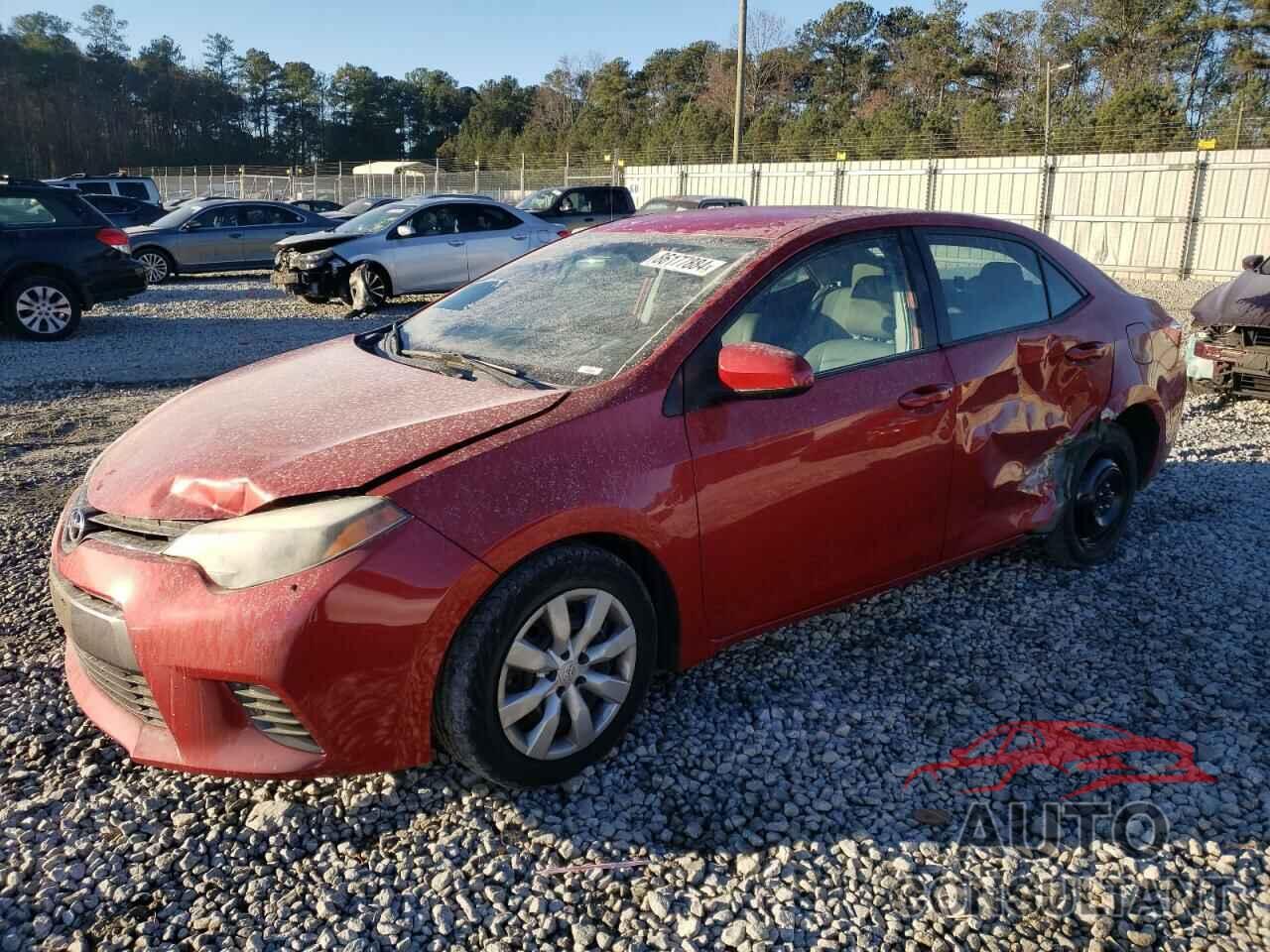 TOYOTA COROLLA 2015 - 2T1BURHE0FC455172