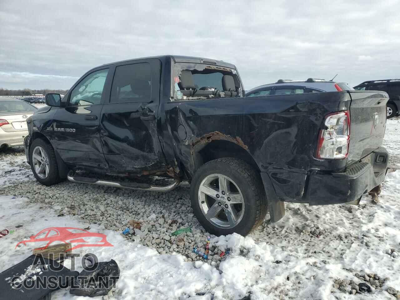 DODGE RAM 1500 2012 - 1C6RD7KT4CS185617