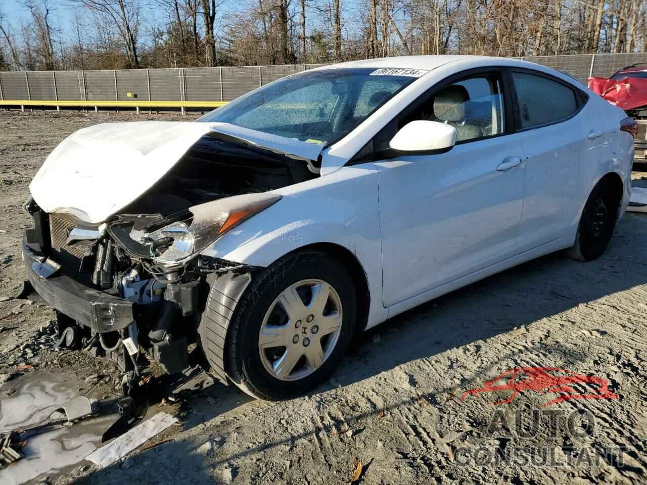 HYUNDAI ELANTRA 2016 - 5NPDH4AE9GH677265