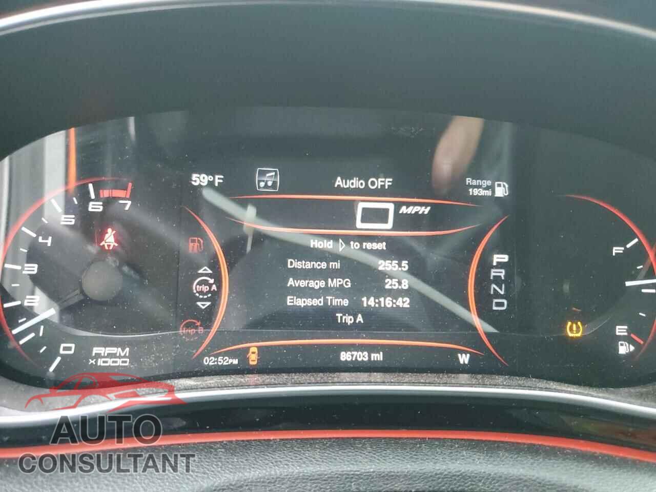 DODGE DART 2015 - 1C3CDFDH8FD300055