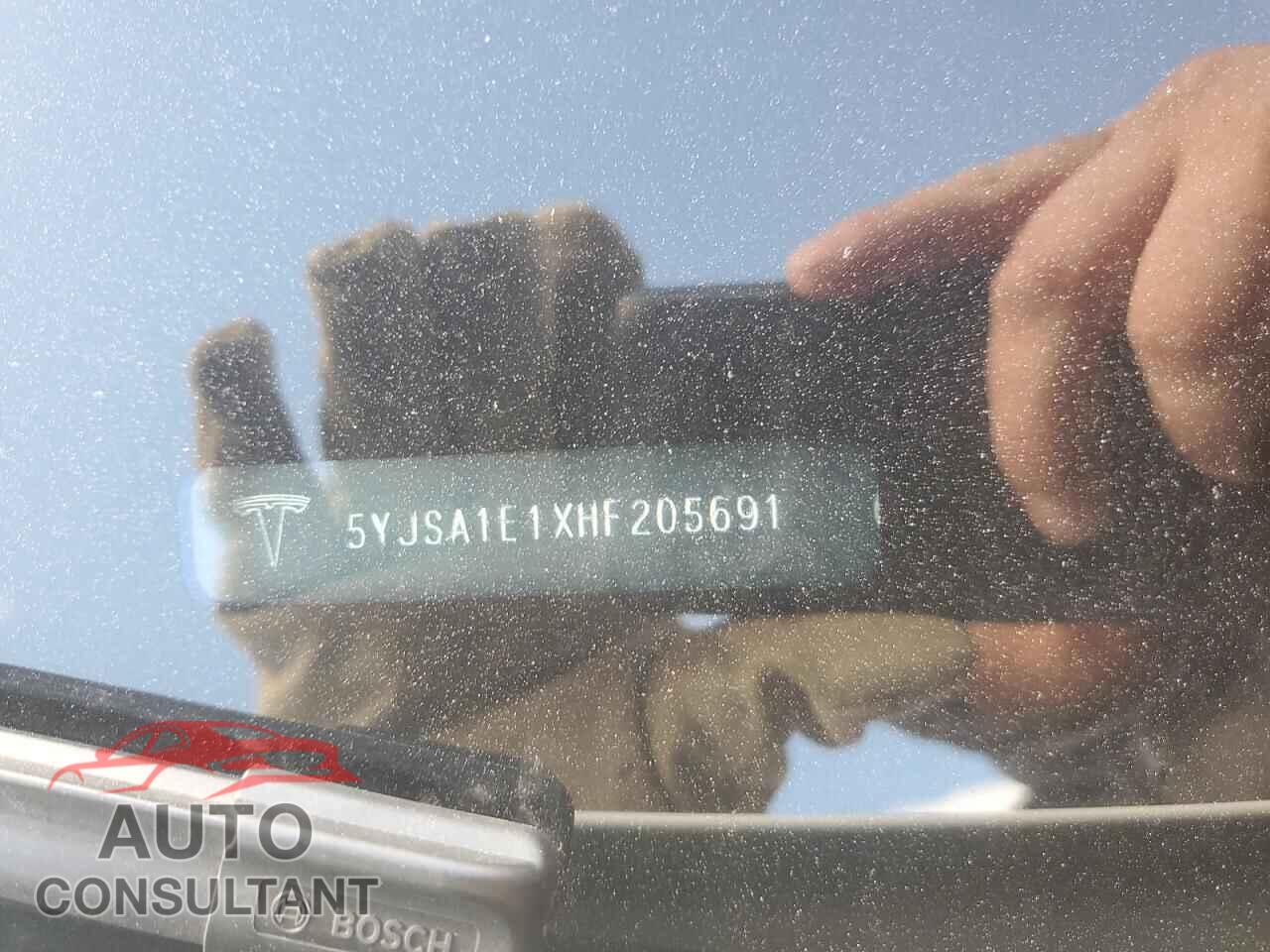 TESLA MODEL S 2017 - 5YJSA1E1XHF205691
