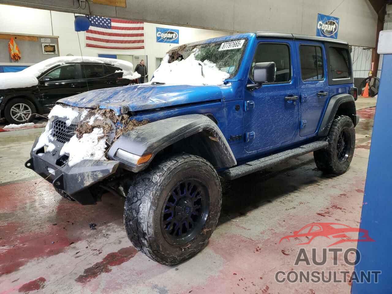 JEEP WRANGLER 2021 - 1C4HJXDG5MW827804