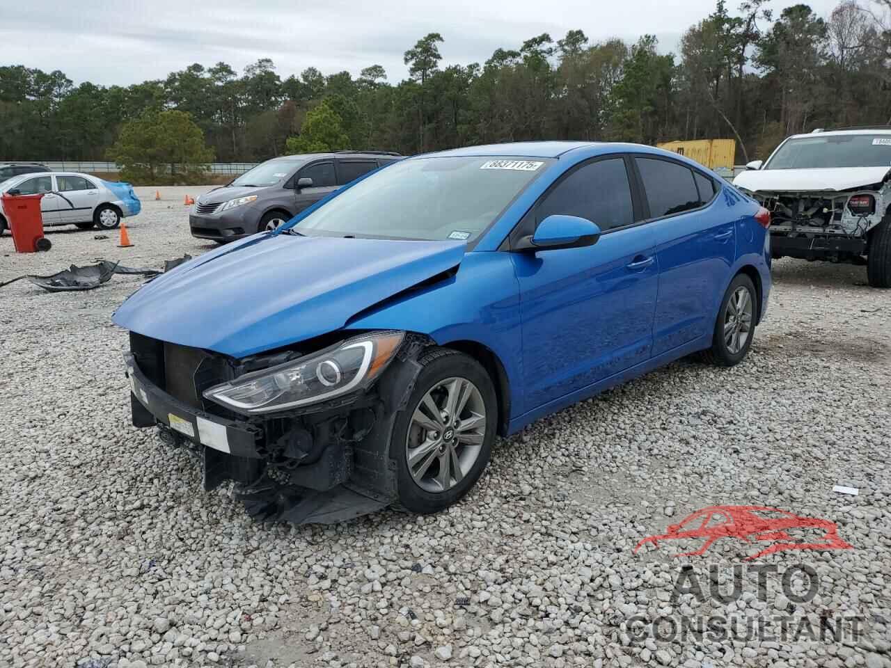 HYUNDAI ELANTRA 2017 - KMHD84LF9HU385849