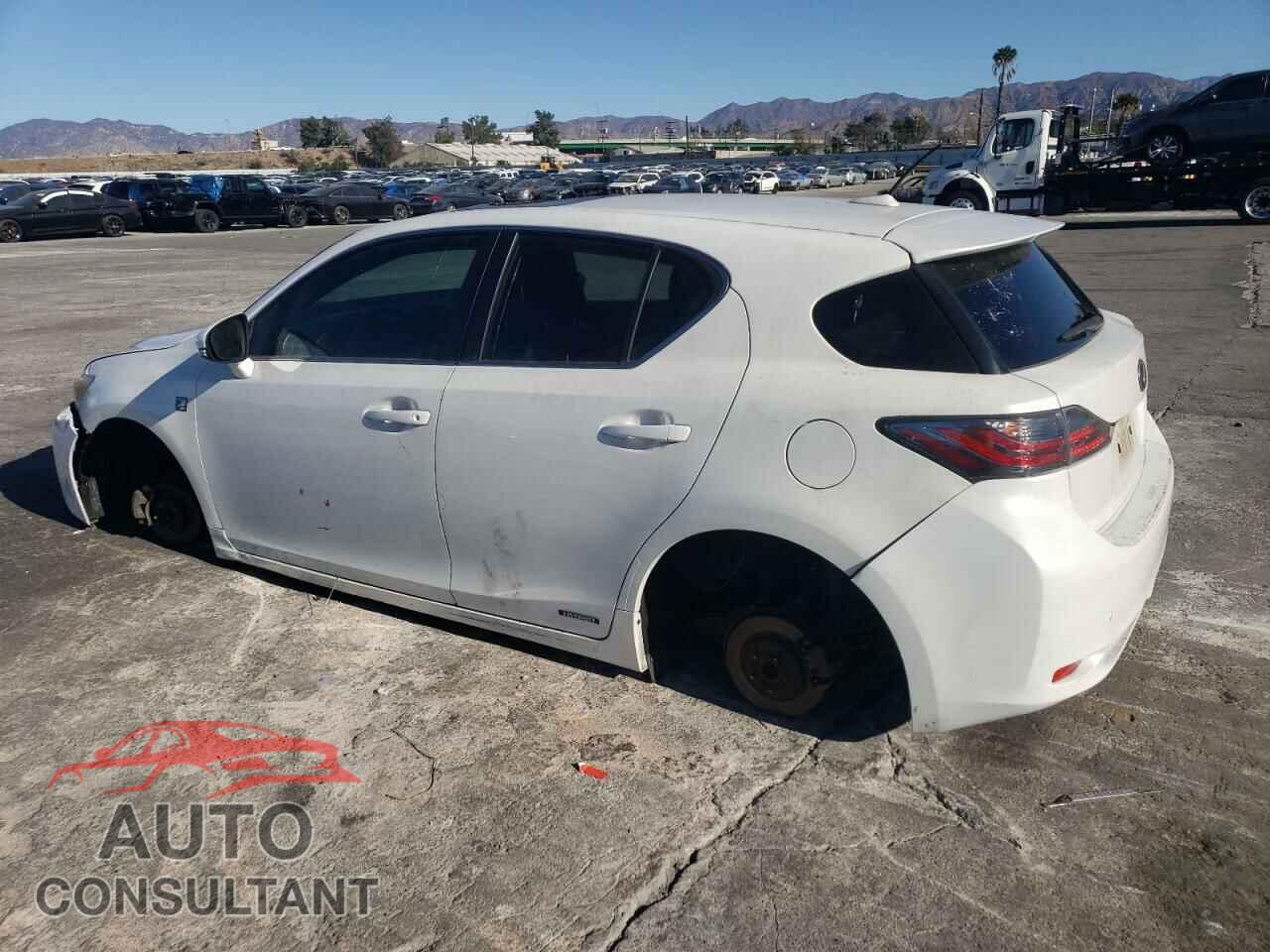 LEXUS CT 200 2012 - JTHKD5BH0C2099438