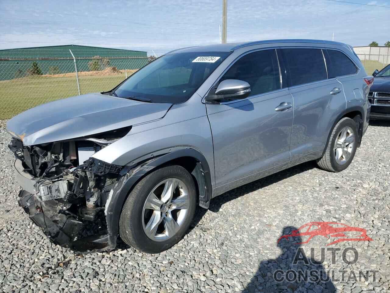 TOYOTA HIGHLANDER 2015 - 5TDYKRFH6FS100561