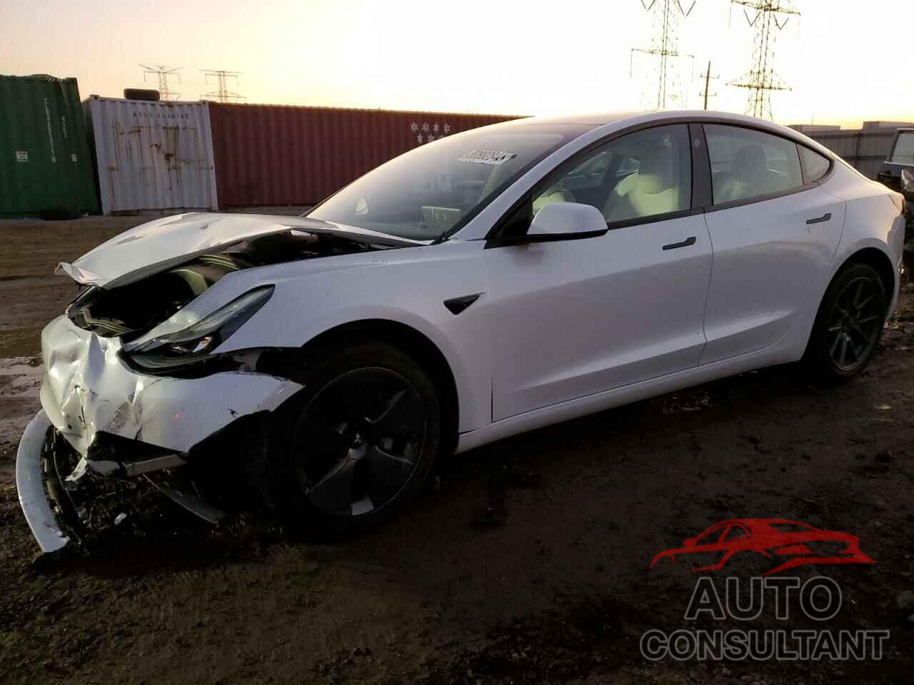 TESLA MODEL 3 2022 - 5YJ3E1EB7NF248687