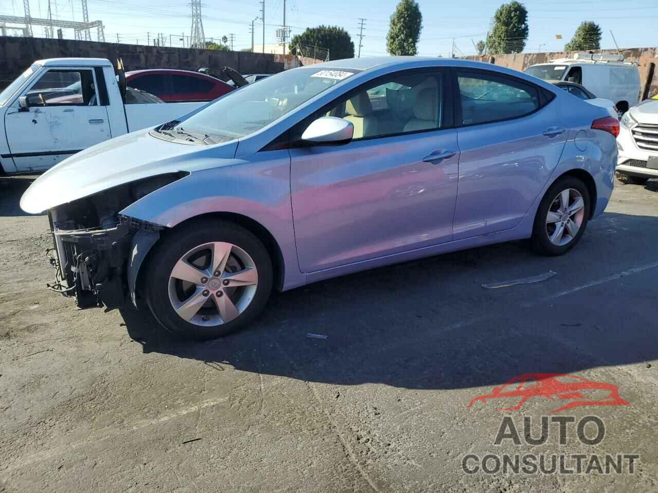 HYUNDAI ELANTRA 2012 - KMHDH4AE8CU198542