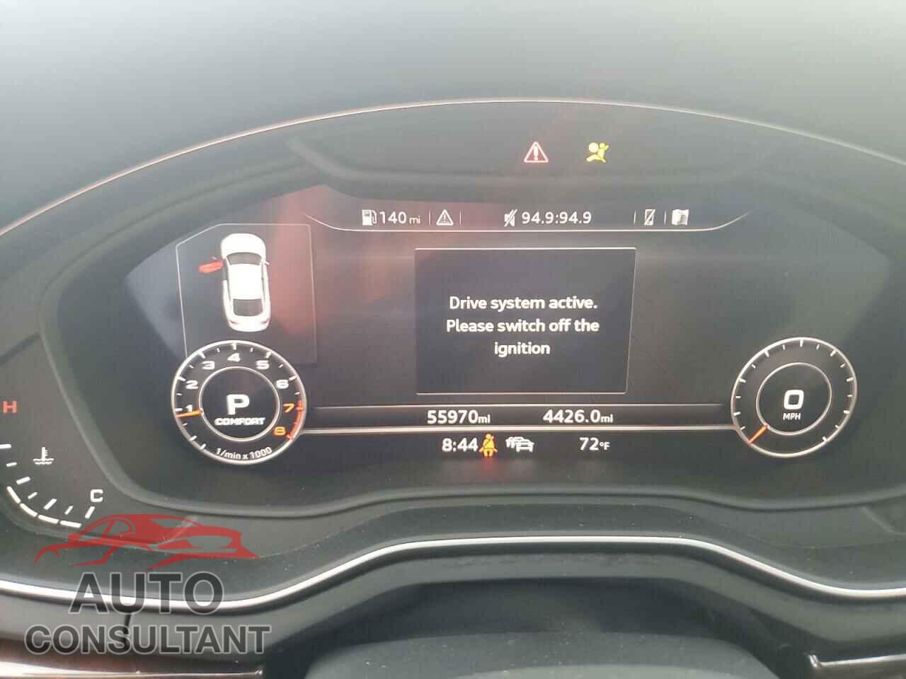 AUDI A5 2018 - WAUCNCF58JA074391