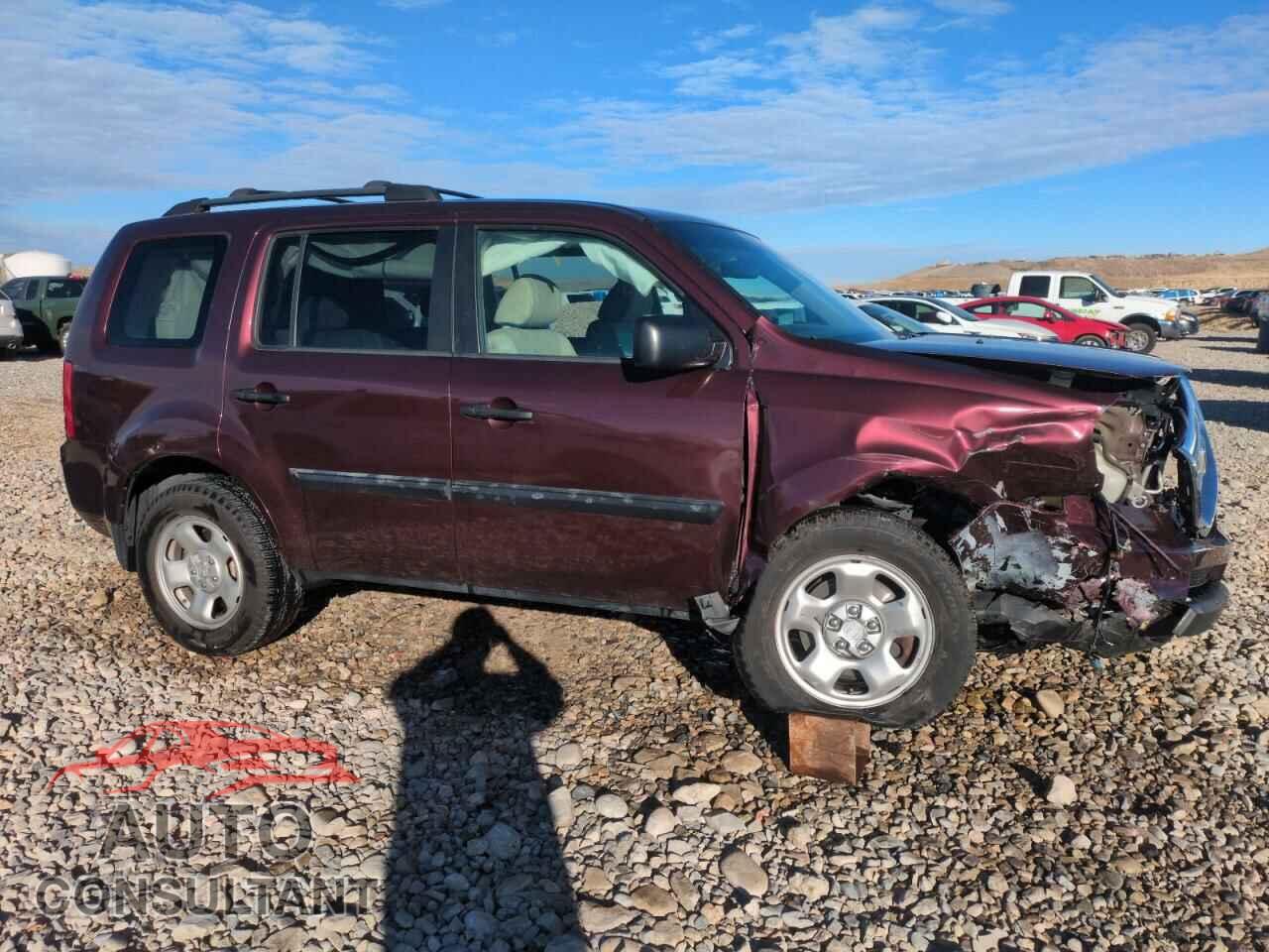 HONDA PILOT 2011 - 5FNYF4H23BB061555
