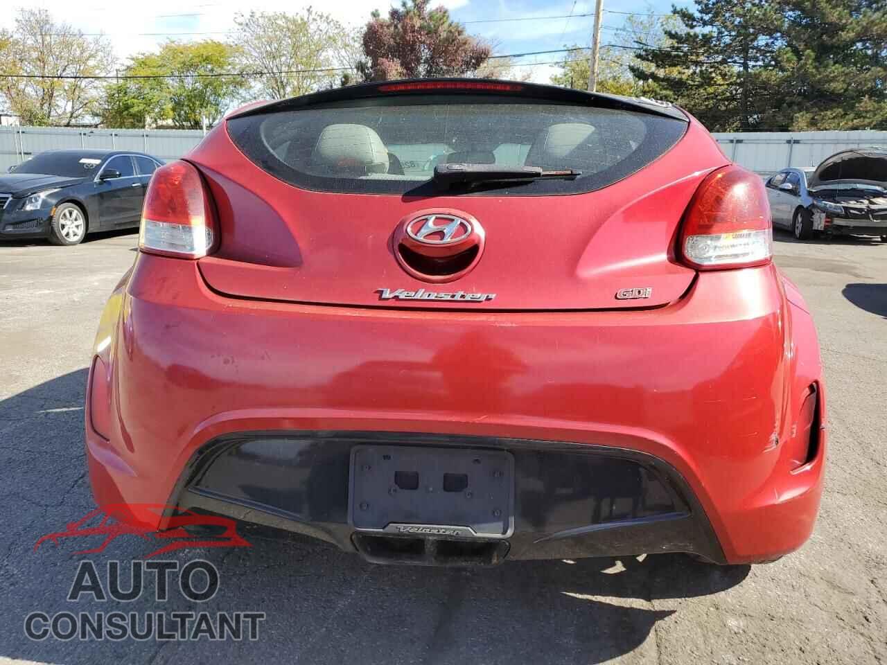 HYUNDAI VELOSTER 2012 - KMHTC6AD8CU076244