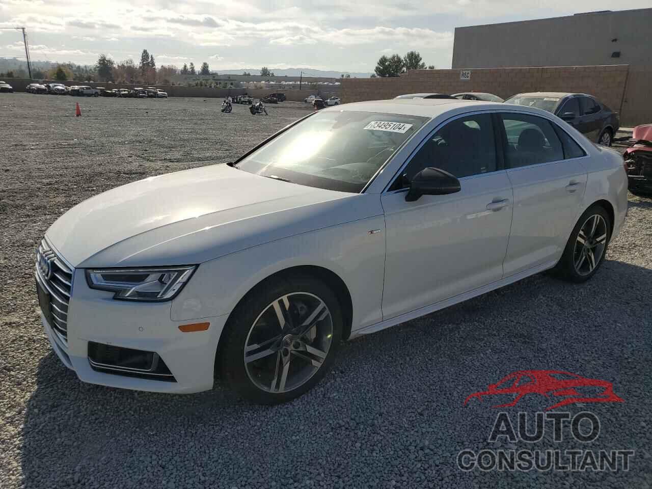 AUDI A4 2017 - WAUFNAF49HN023588