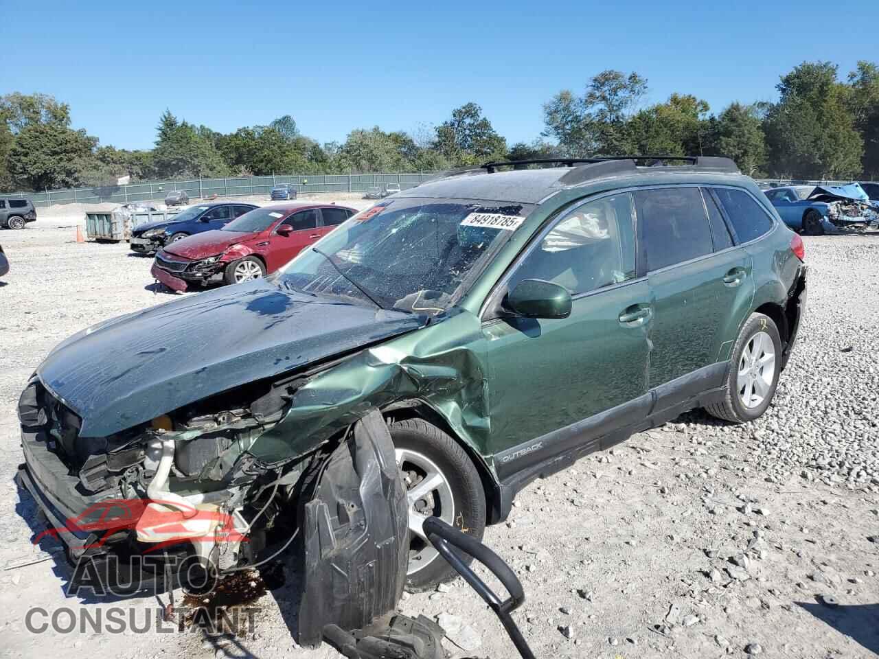 SUBARU OUTBACK 2014 - 4S4BRCCC4E3227005