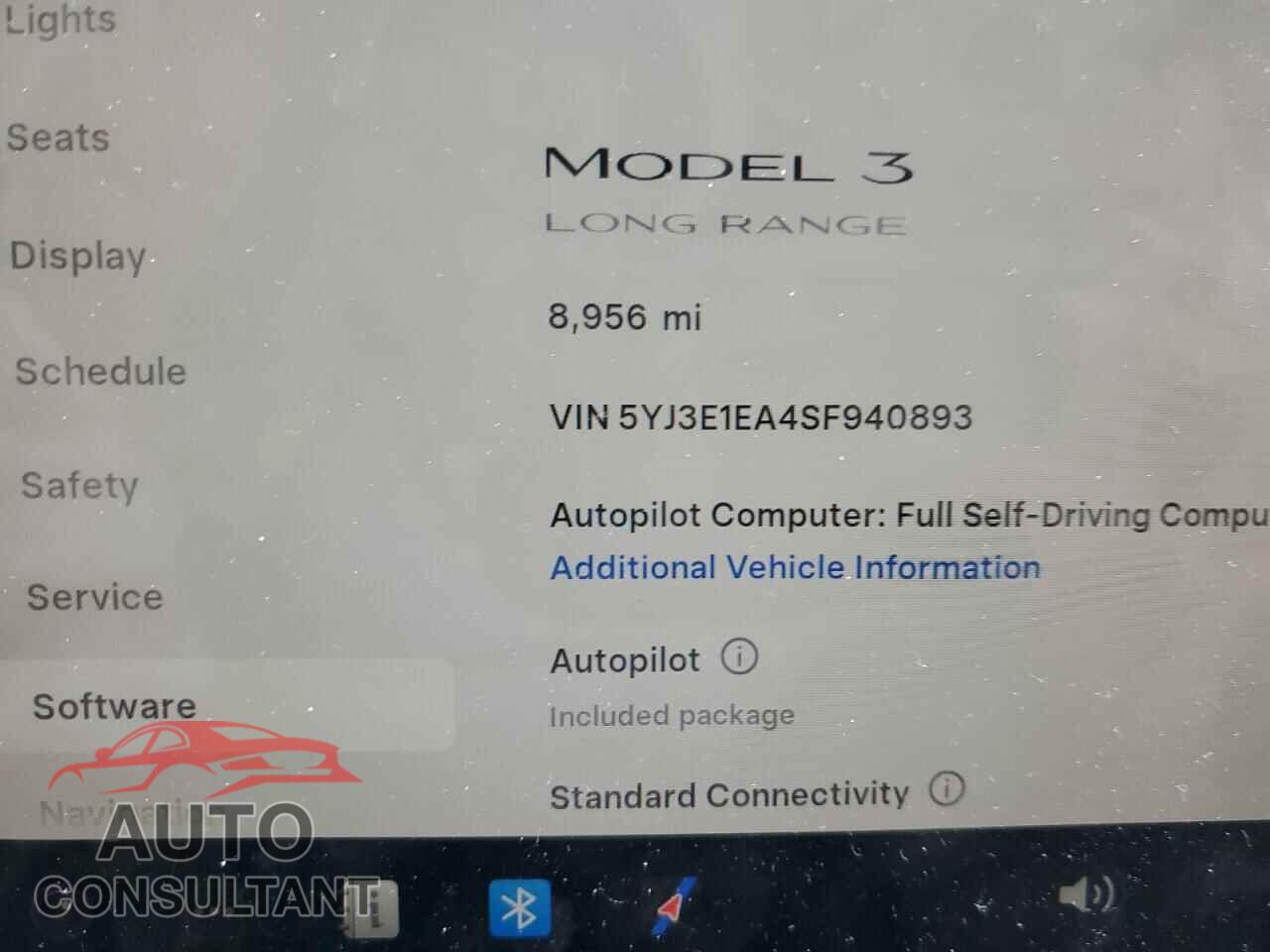TESLA MODEL 3 2025 - 5YJ3E1EA4SF940893
