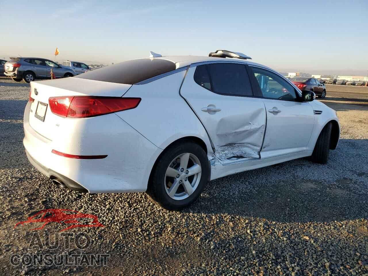KIA OPTIMA 2015 - KNAGM4A77F5557924