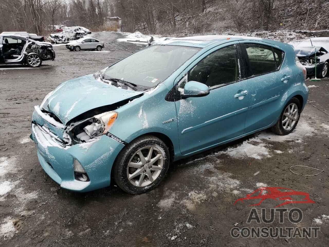 TOYOTA PRIUS 2012 - JTDKDTB32C1012025