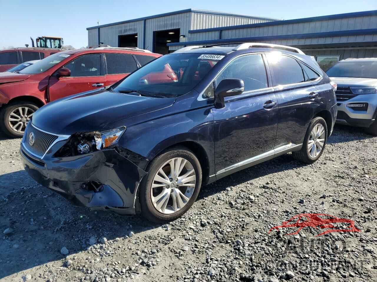 LEXUS RX450 2010 - JTJBC1BA2A2024847