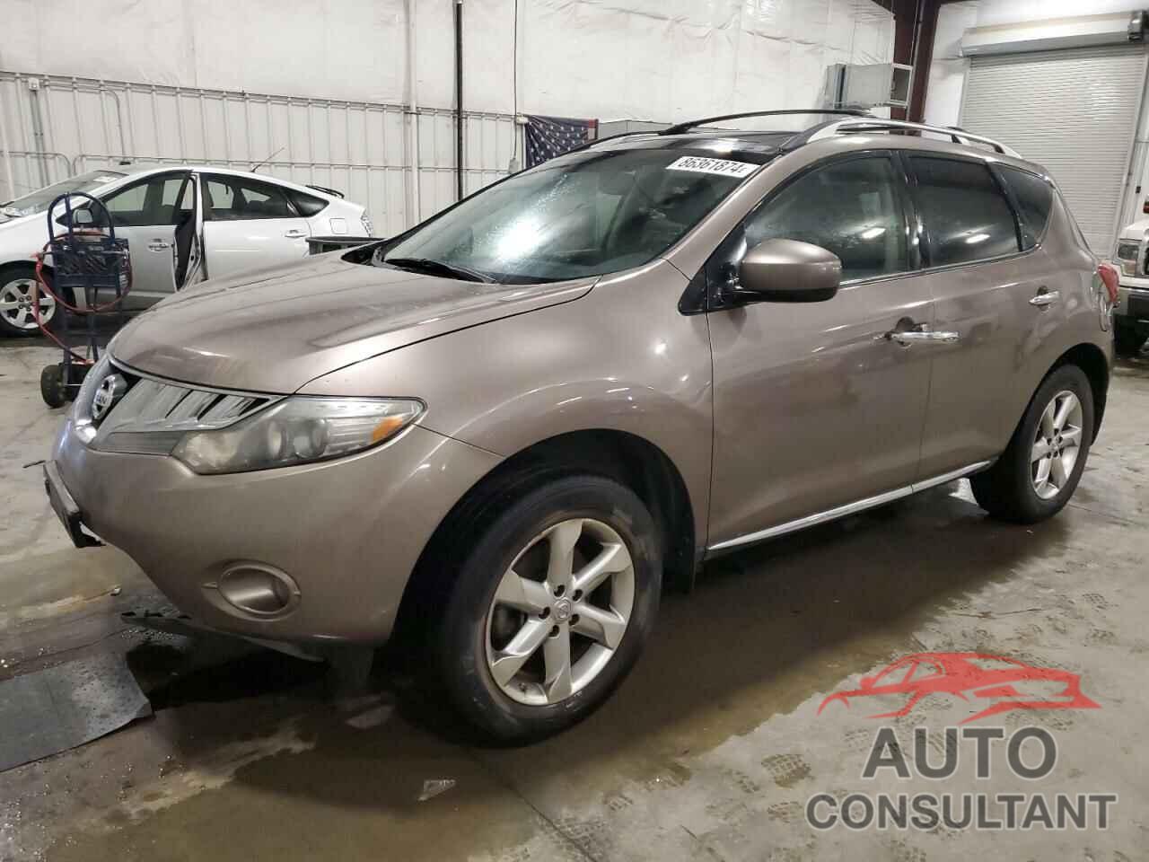 NISSAN MURANO 2009 - JN8AZ18W79W208514