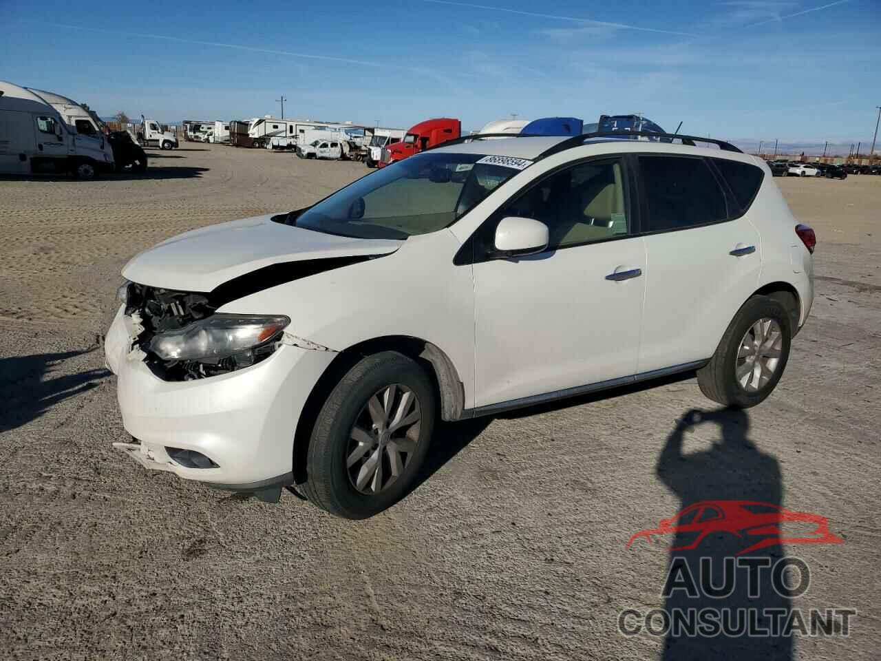 NISSAN MURANO 2013 - JN8AZ1MU5DW213207