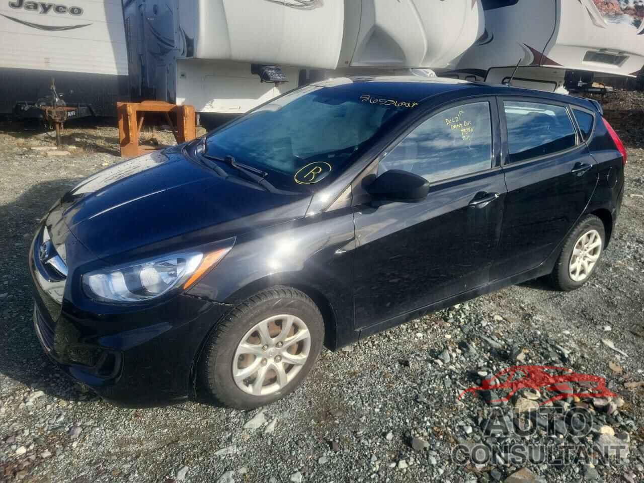 HYUNDAI ACCENT 2013 - KMHCT5AE1DU102753