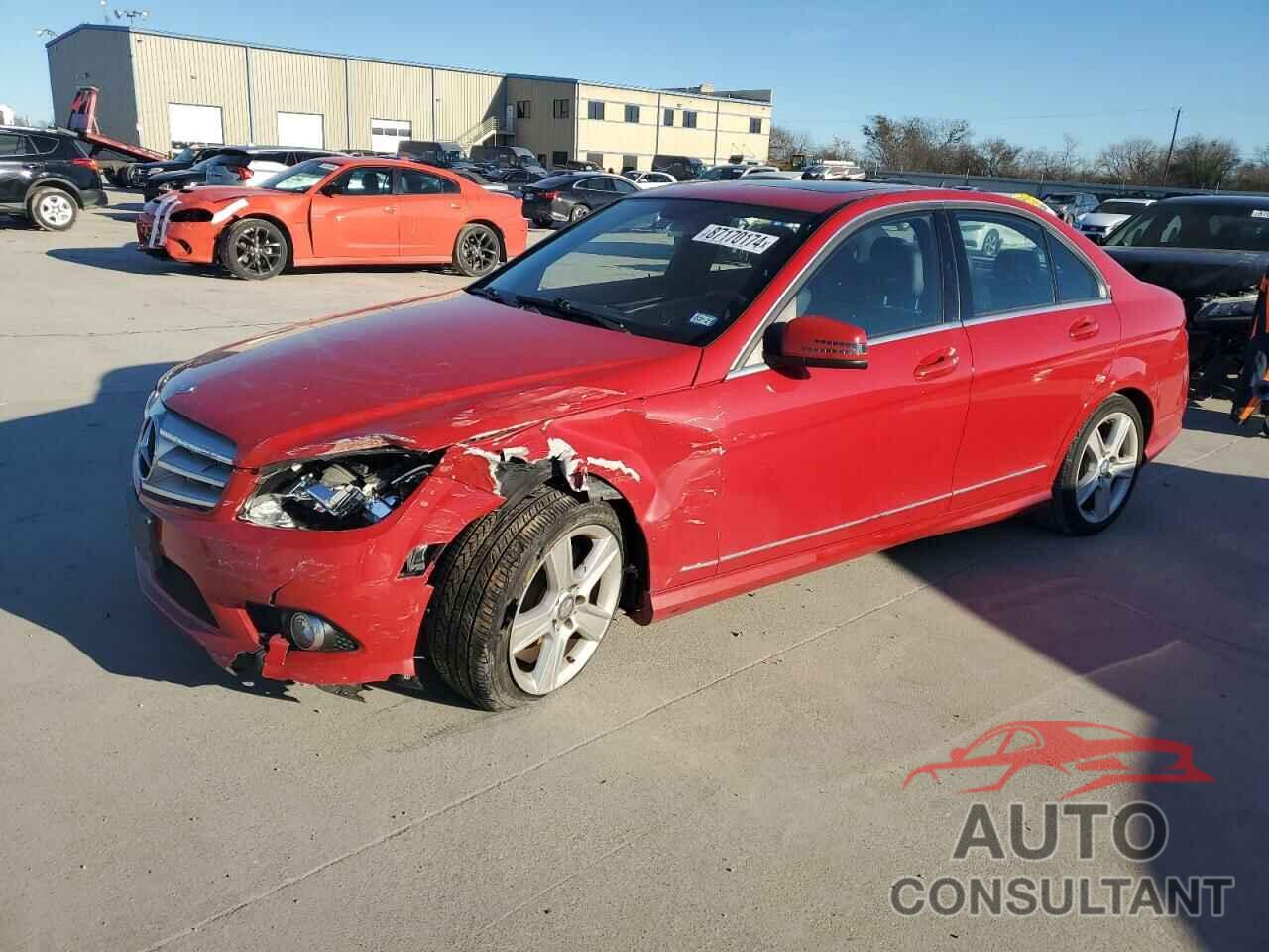 MERCEDES-BENZ C-CLASS 2010 - WDDGF5EB0AR129699