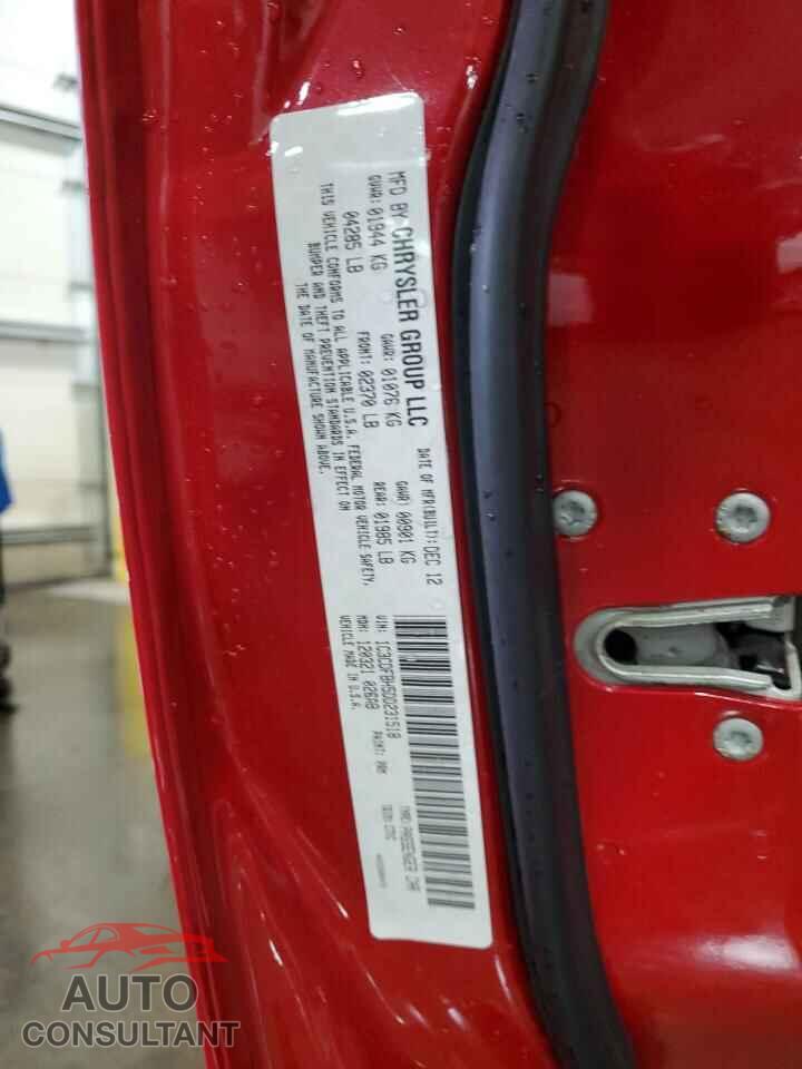DODGE DART 2013 - 1C3CDFBH5DD231518