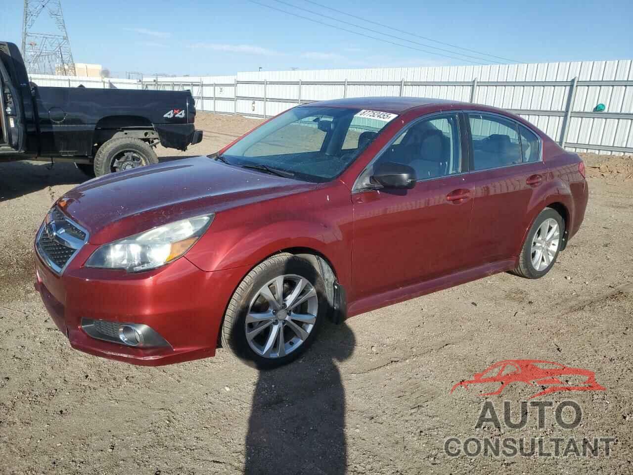 SUBARU LEGACY 2014 - 4S3BMBA6XE3014456