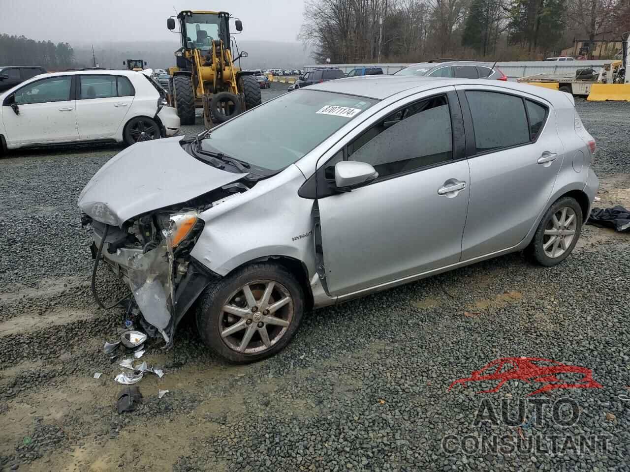 TOYOTA PRIUS 2012 - JTDKDTB31C1024506