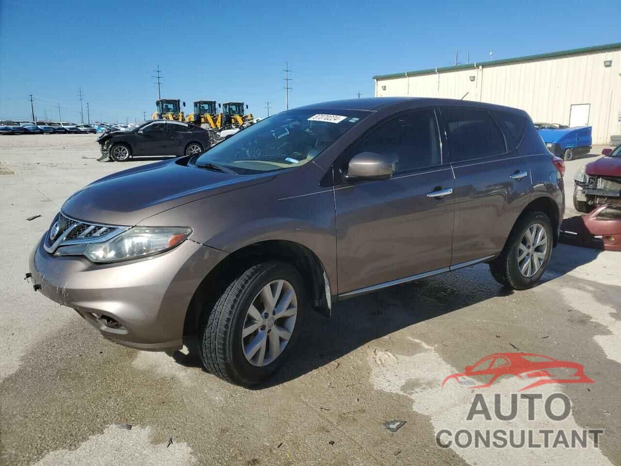 NISSAN MURANO 2011 - JN8AZ1MWXBW157117