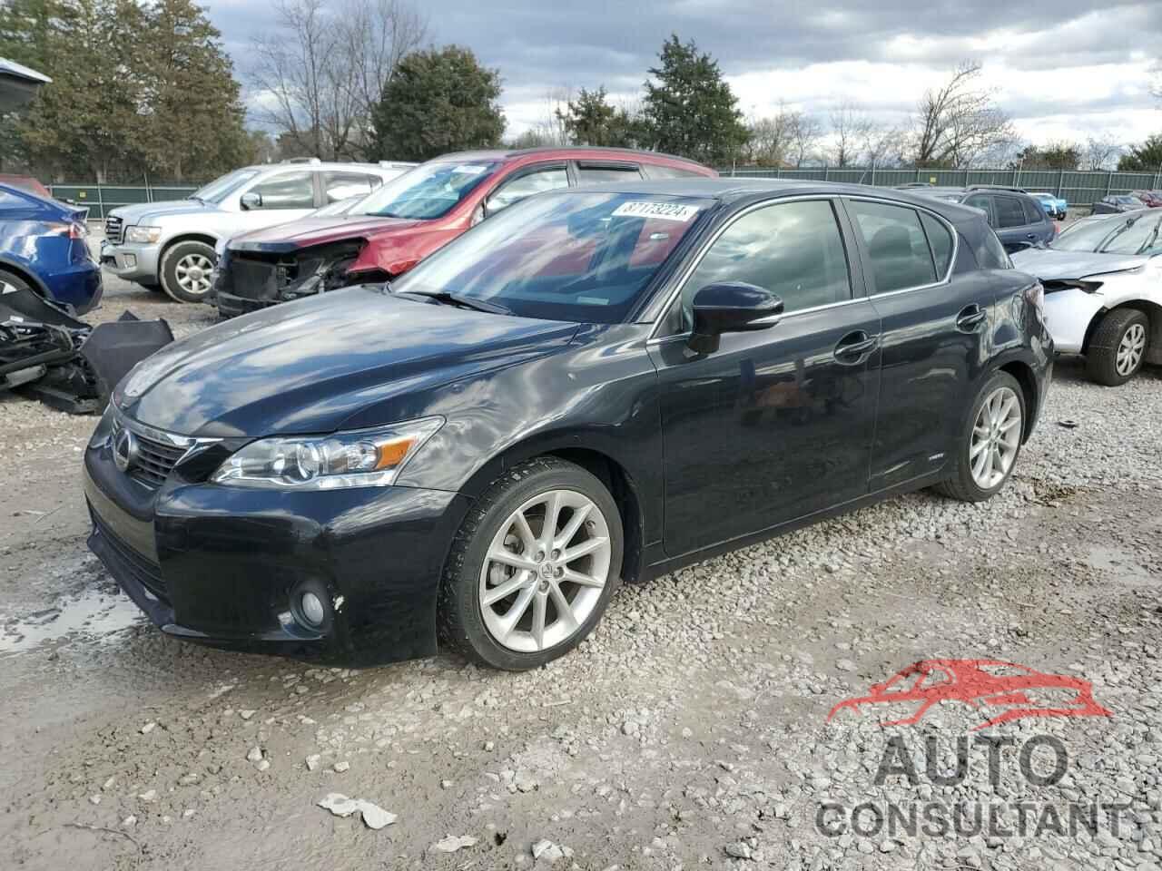 LEXUS CT 200 2012 - JTHKD5BH5C2077001
