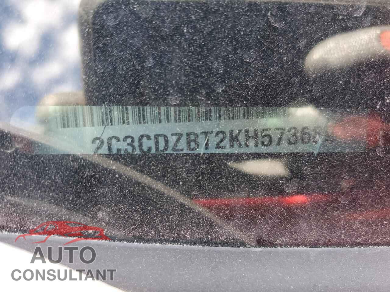 DODGE CHALLENGER 2019 - 2C3CDZBT2KH573689