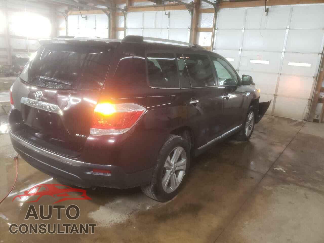TOYOTA HIGHLANDER 2012 - 5TDDK3EH4CS112474
